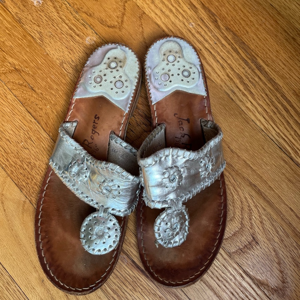 Well loved Jack Rogers Sandals